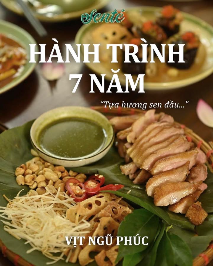 Vịt Ngũ Phúc: Bản giao hòa hương vị trong bảy mùa sen của Senté — ảnh 2
