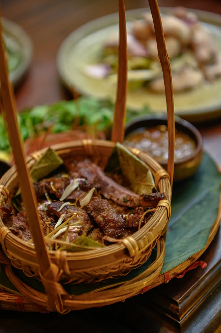 Senté gợi ý vị thu: Iberico kết hợp giềng mẻ và xốt tương bần — ảnh 5