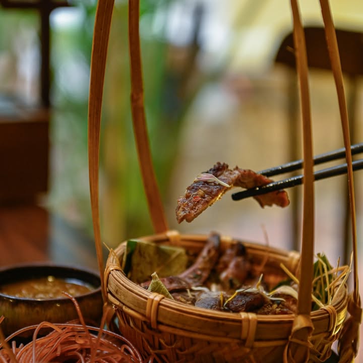 Senté gợi ý vị thu: Iberico kết hợp giềng mẻ và xốt tương bần — ảnh 3