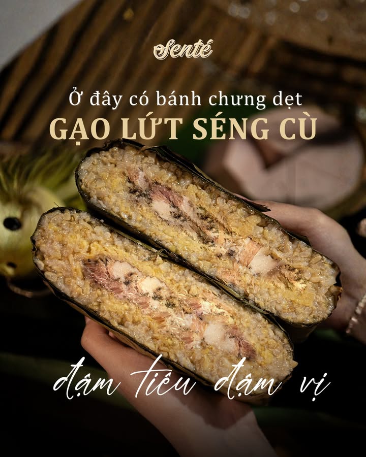Senté sắp mở pre-order bánh chưng gạo lứt Séng Cù cho mùa Tết