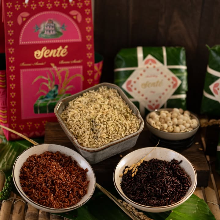 Bánh chưng Senté mùa Tết: gạo lứt, bánh dẹt Séng Cù, đặt trước giảm 10% — ảnh 4