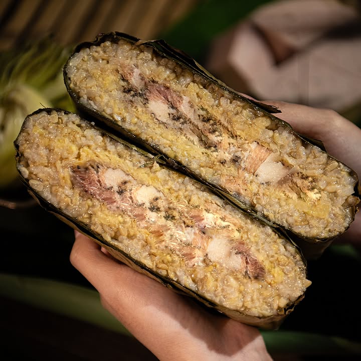 Senté mở đặt trước bánh chưng gạo lứt và Séng Cù cho mùa Tết — ảnh 4