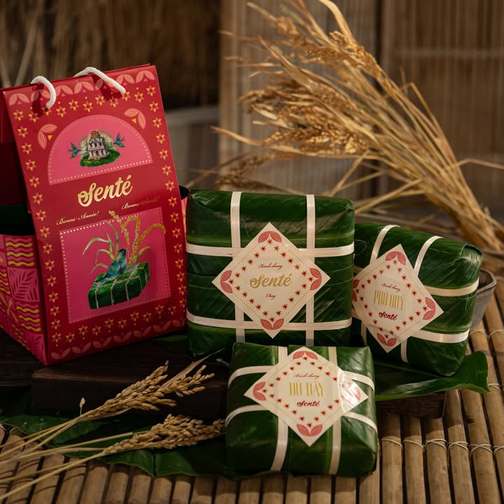 Senté mở đặt trước bánh chưng gạo lứt và Séng Cù cho mùa Tết — ảnh 5