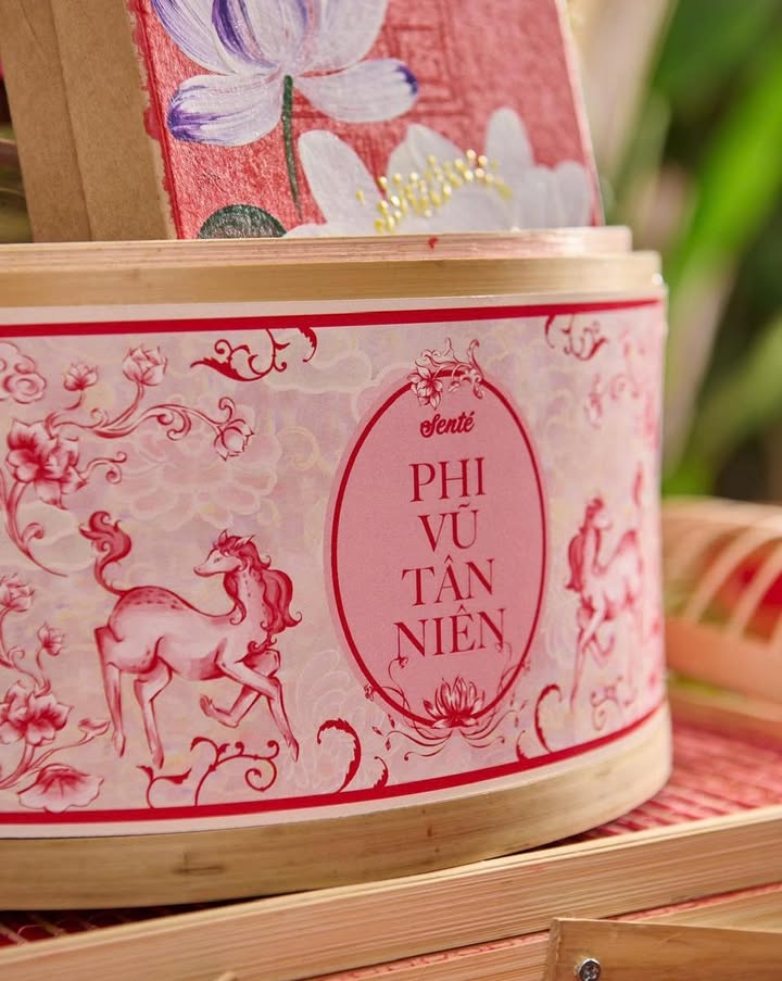 Gói trọn lộc may đầu năm trong giỏ quà Tết Senté — ảnh 5