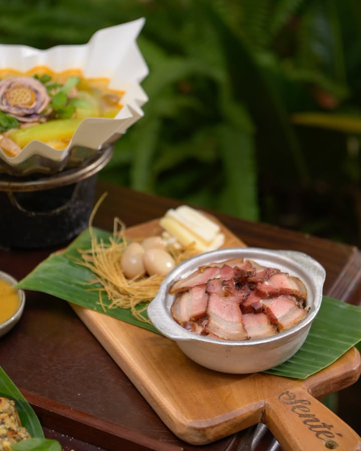 Rung cảm đượm hương quê trong bữa cơm Việt tại Senté