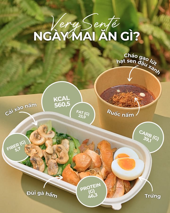 VerySenté gợi ý cháo gạo lứt hạt sen đủ đầy dưỡng chất cho ngày mai