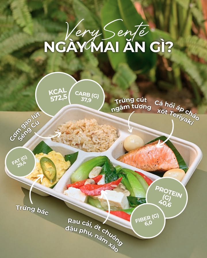 VerySenté: Gợi ý bữa cơm gạo lứt cân bằng cho ngày mai