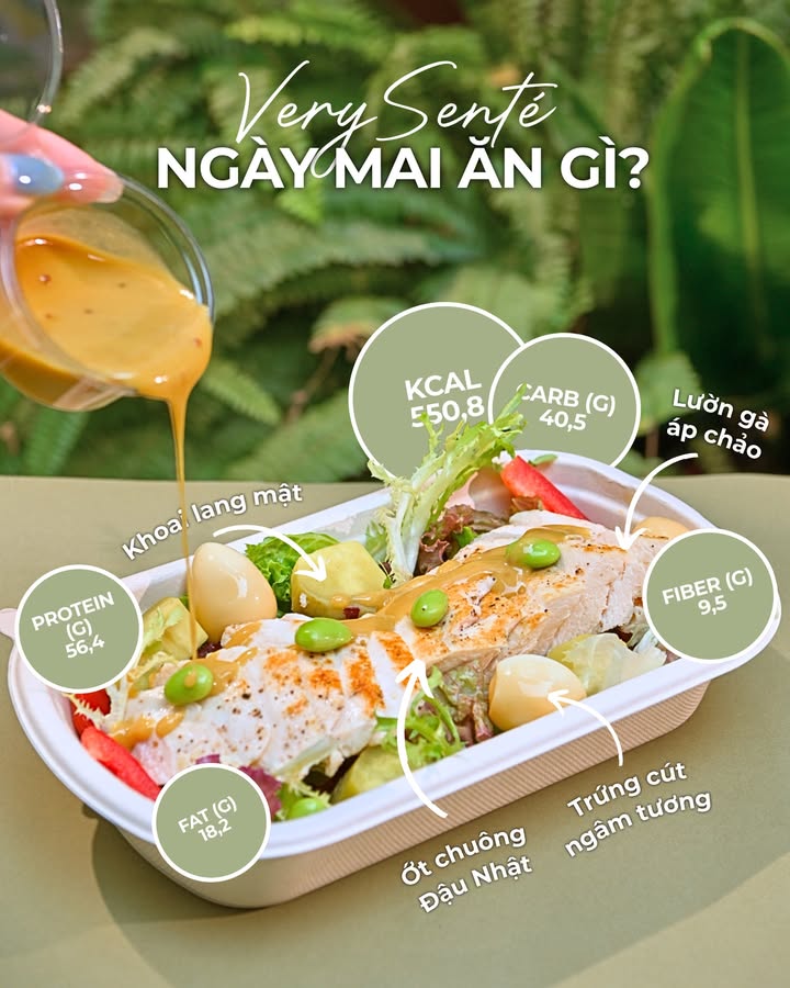 VerySente: Salad cân bằng dưỡng chất cho ngày sau lễ