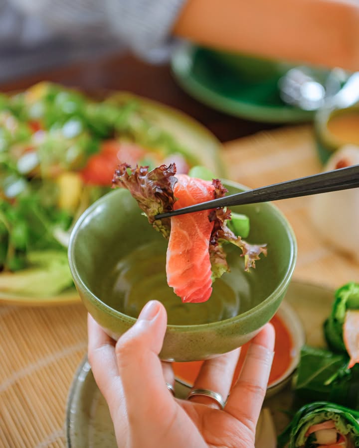 Senté Liễu Giai mang mùa sen vào không gian và món ăn — ảnh 3