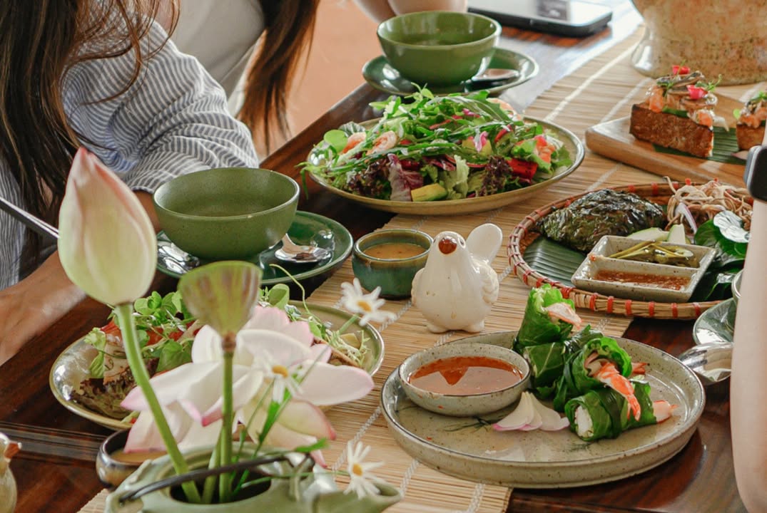 Tiếp khách quý trong một khoảng xanh riêng tại Senté — ảnh 2
