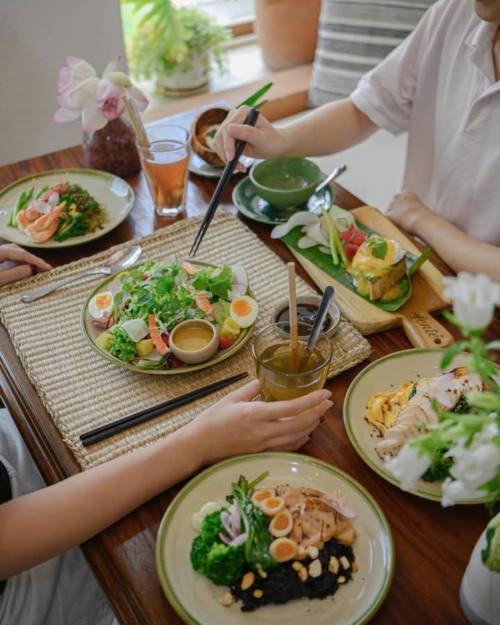 Brunch đầu thu thong dong giữa khoảng xanh — ảnh 3