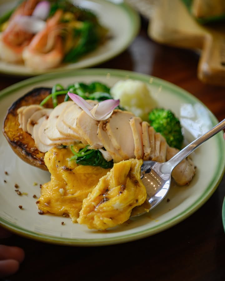 Brunch mùa thu Hà Nội tại Senté: bí đỏ, khoai lang và phần ăn tự chọn — ảnh 3